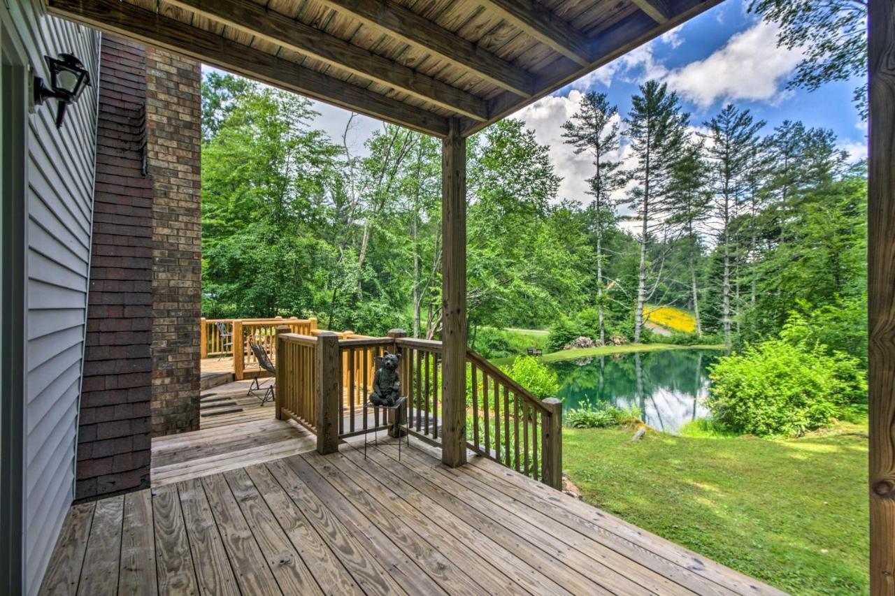 Serene Todd Getaway With Private Pond And Creek Views! Luaran gambar