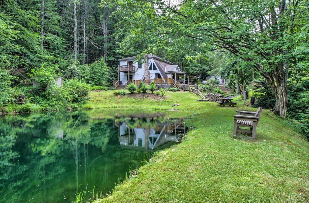 Serene Todd Getaway With Private Pond And Creek Views! Luaran gambar
